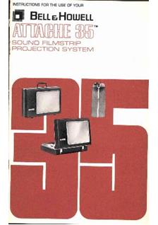Bell and Howell Attache 35 manual. Camera Instructions.